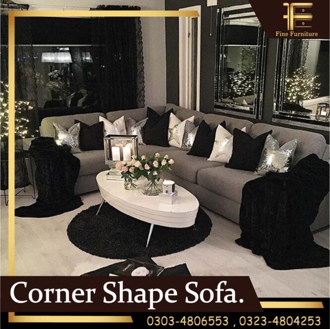 Modern Corner Shape Sofa