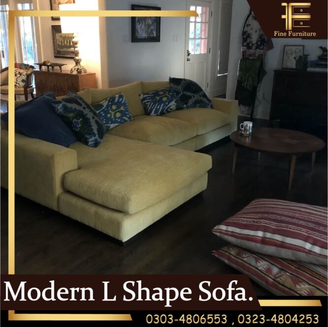 Modern L Shape Sofa