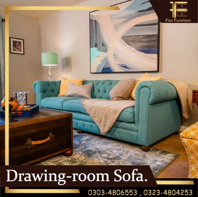 Chesterfield Drawing Room Sofa.