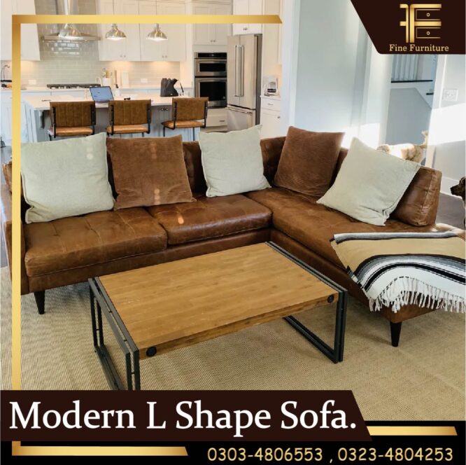 Modern L Shape Sofa