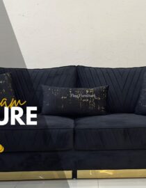 Brass Stripe Sofa.