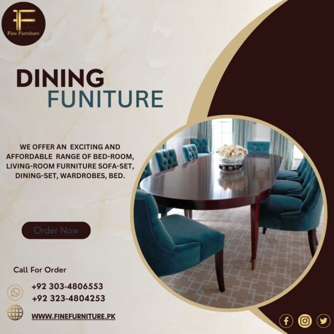 Wooden Dining Table.