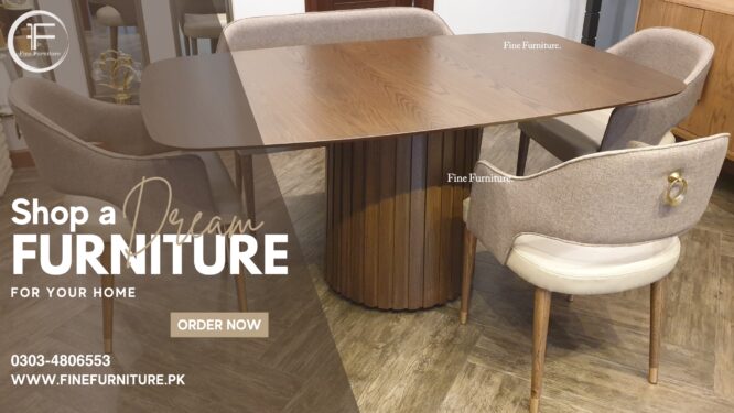 Wooden Dining Table.