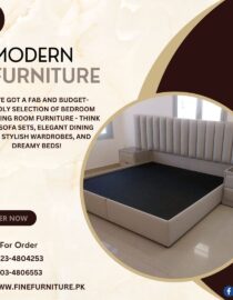 Modern Stripes Bed.