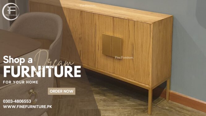 Modern Minimalist Sideboard Cabinet.