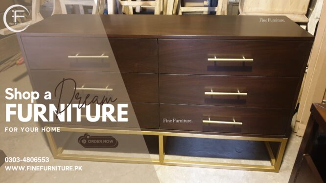 Modern Wooden Cabinet.