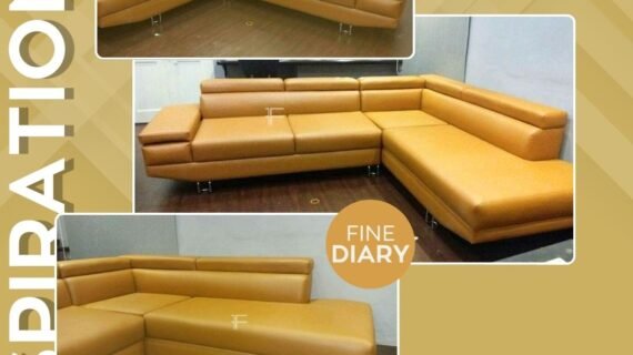 Corner Shaped Sofa.
