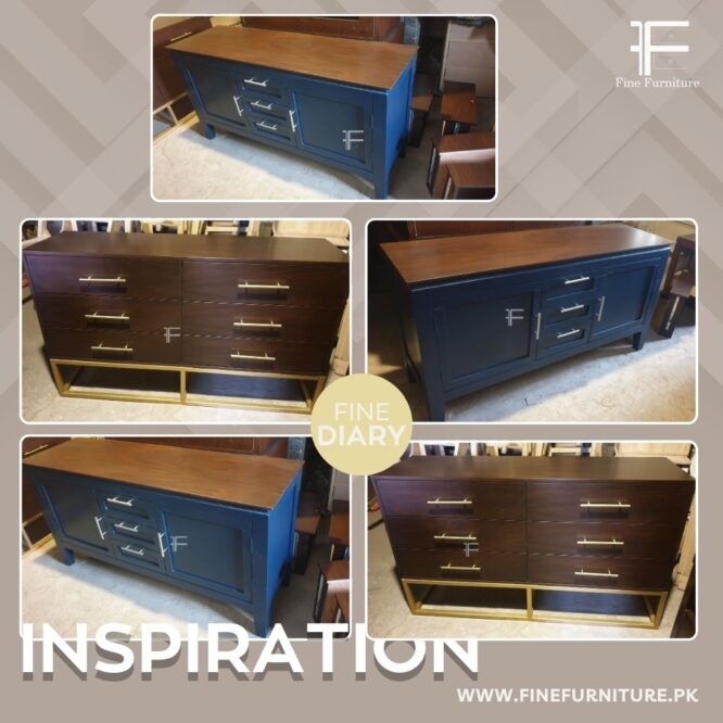 Modern Wooden Cabinet.