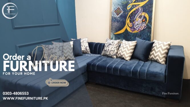 L Shaped Sofa.