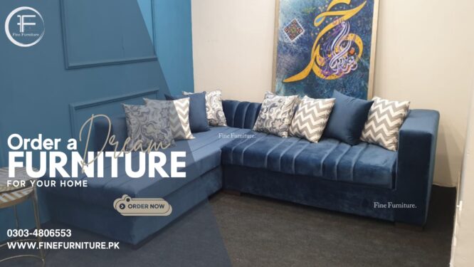 L Shaped Sofa.