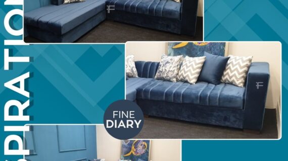 L Shaped Sofa.