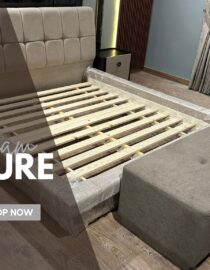Modern Upholstred Bed.