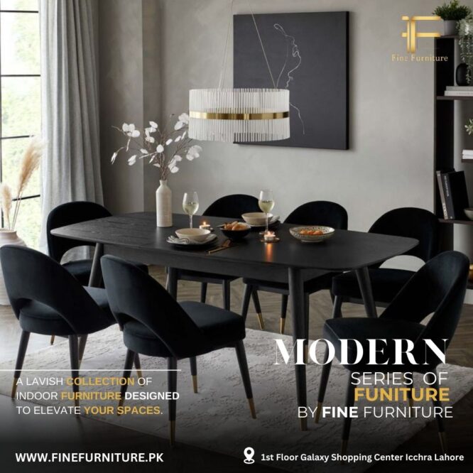 Modern dining Set.