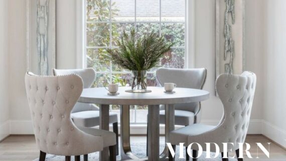 Rounded Dining Set.