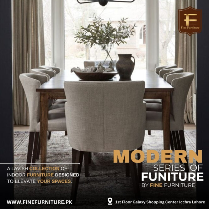 Wooden Dining Set.