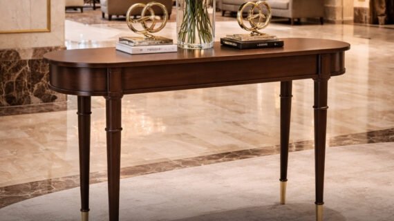 Luxury Wooden Console.